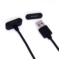 free shipping 1set high current magnetic pogopin connector 4pin usb cable adapter current charging data cable magnetic connector