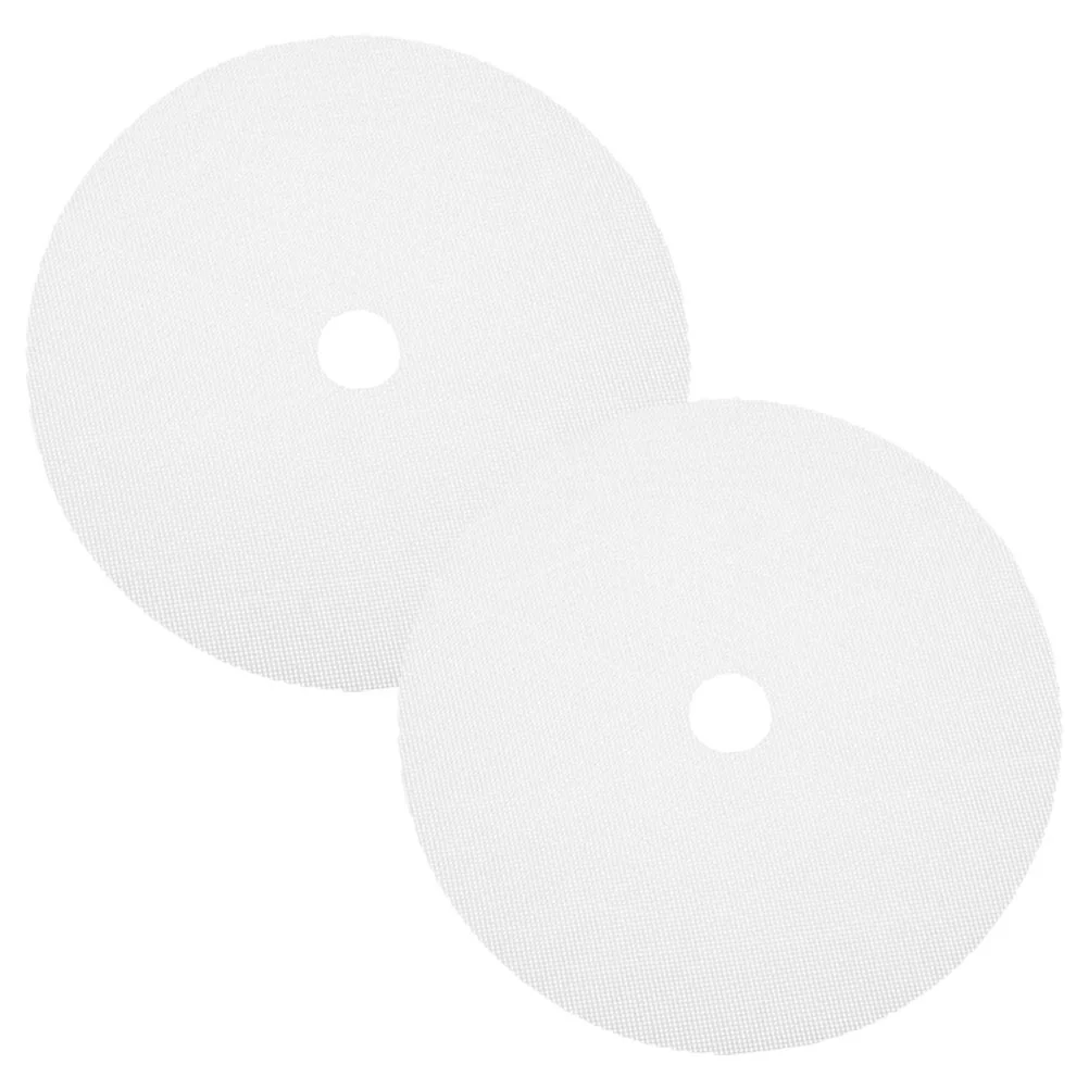 

2pcs Dehydrator Sheets Silicone Round Tray Food Dehydrator Dryer Silicone Sheets