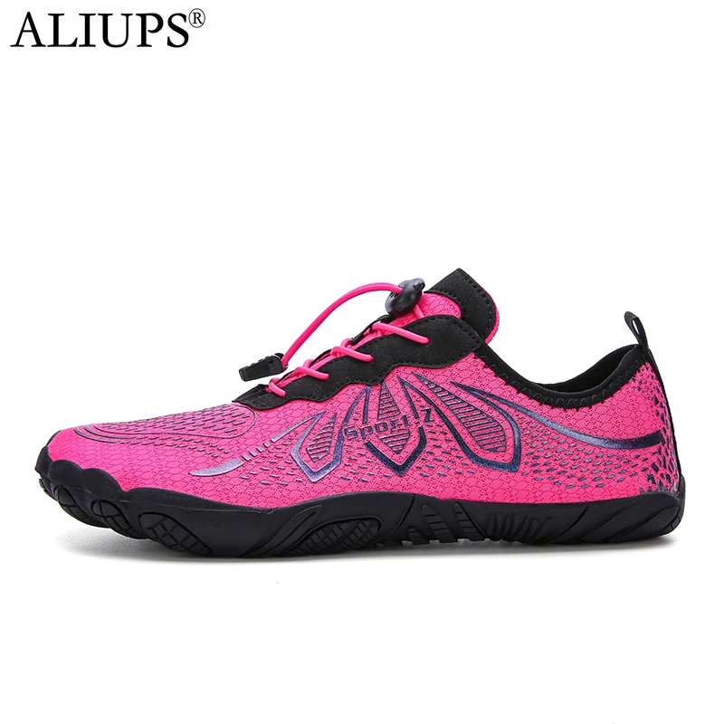 

ALIUPS Aqua Shoes Men Barefoot Men Beach Shoes For Women Upstream Shoes Breathable Sport Shoe Quick Dry River Sea Water Sneakers