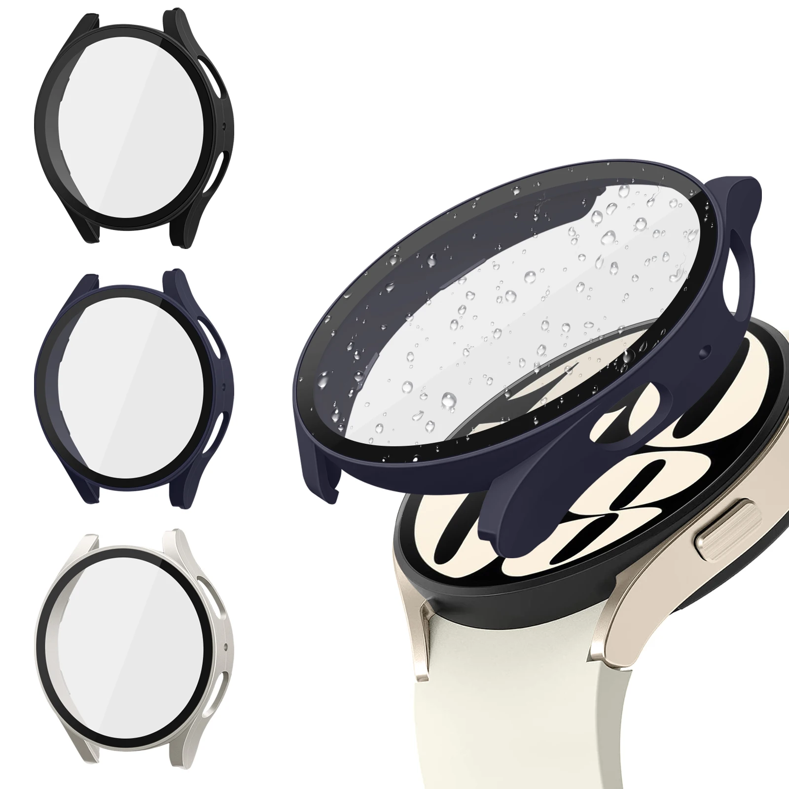 Чехол для часов Samsung Galaxy Watch 6 40 мм 44 Защитная пленка экрана ПК универсальный