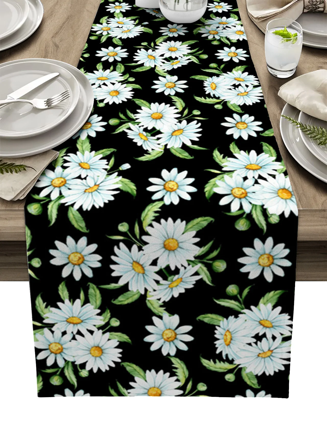 

Spring Flower Daisy Coffee Table Decor Dining Table Decor Wedding Table Decoration Dinning Table Decoration