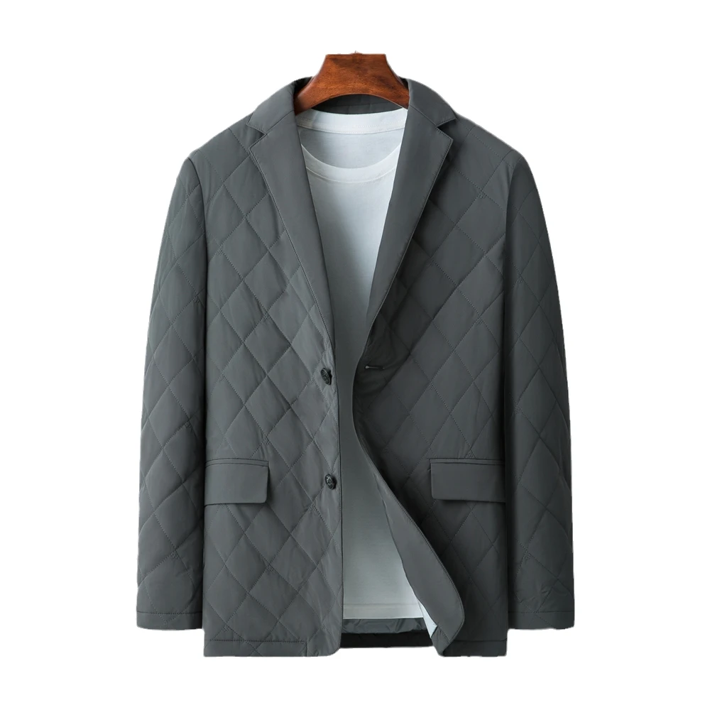 COODRONY Brand 90% White Duck Down Blazer Men Clothing Winter New Arrival Business Casual Suit Parka Soft Warm Jacket Coat Z8184