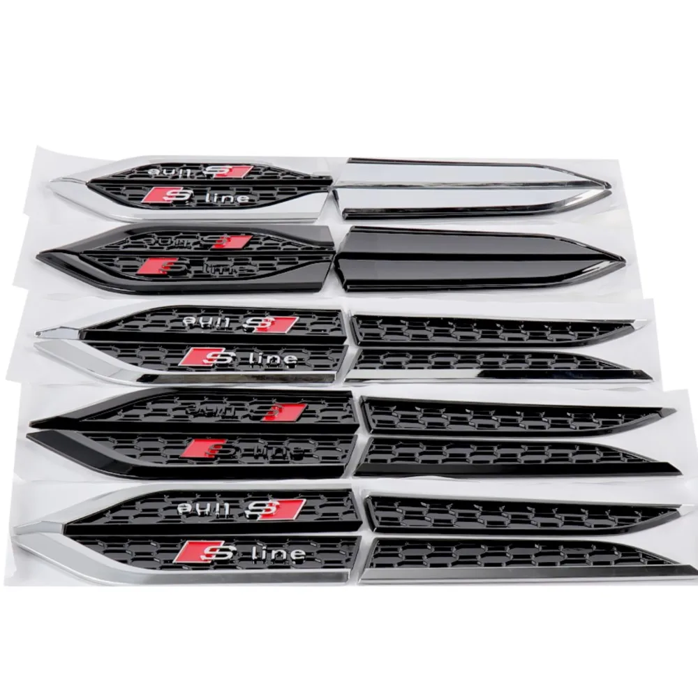 2 шт. автомобильное крыло боковое авто эмблема наклейки украшения аксессуары для