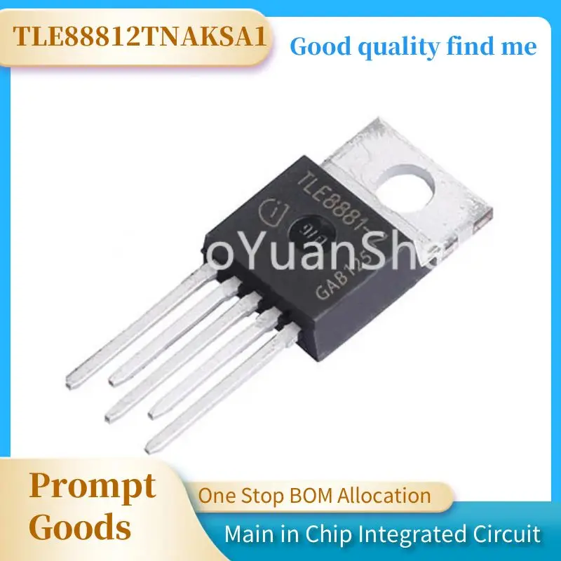

The TLE88812TNAKSA1 TO-220-5 is brand new and original