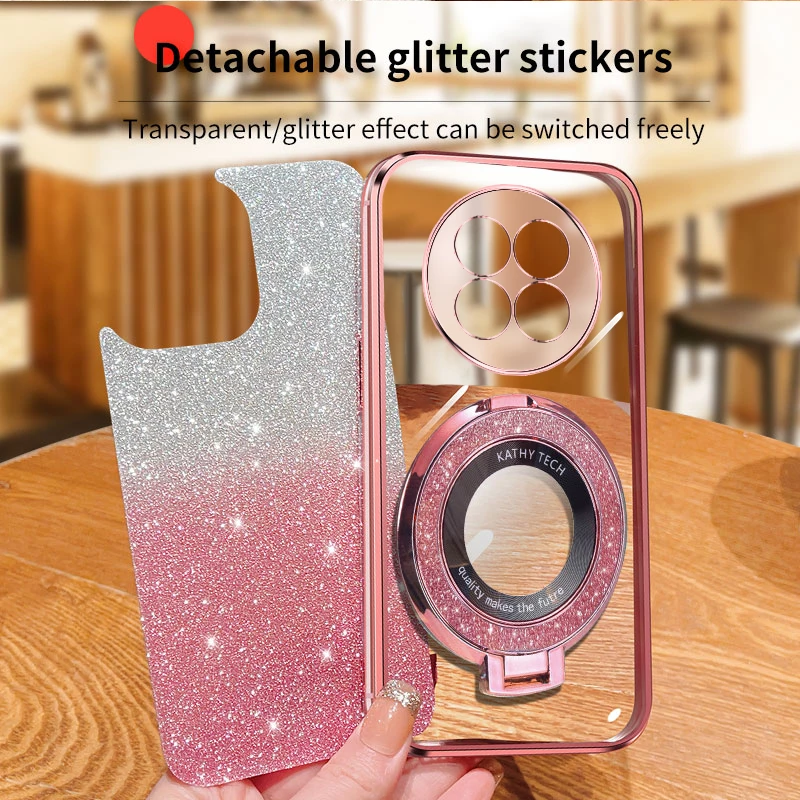 Роскошный мягкий блестящий чехол для Realme 12 12Pro Realme12Pro + Plus силиконовый креативный