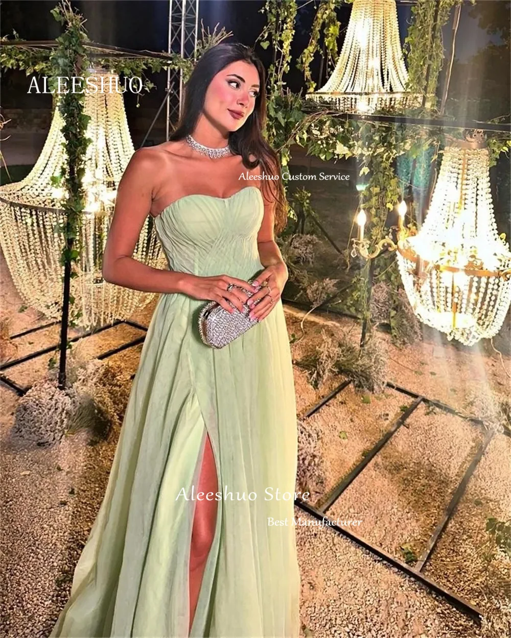 Рисунок 2 - Женское платье на выпускной Aleeshuo