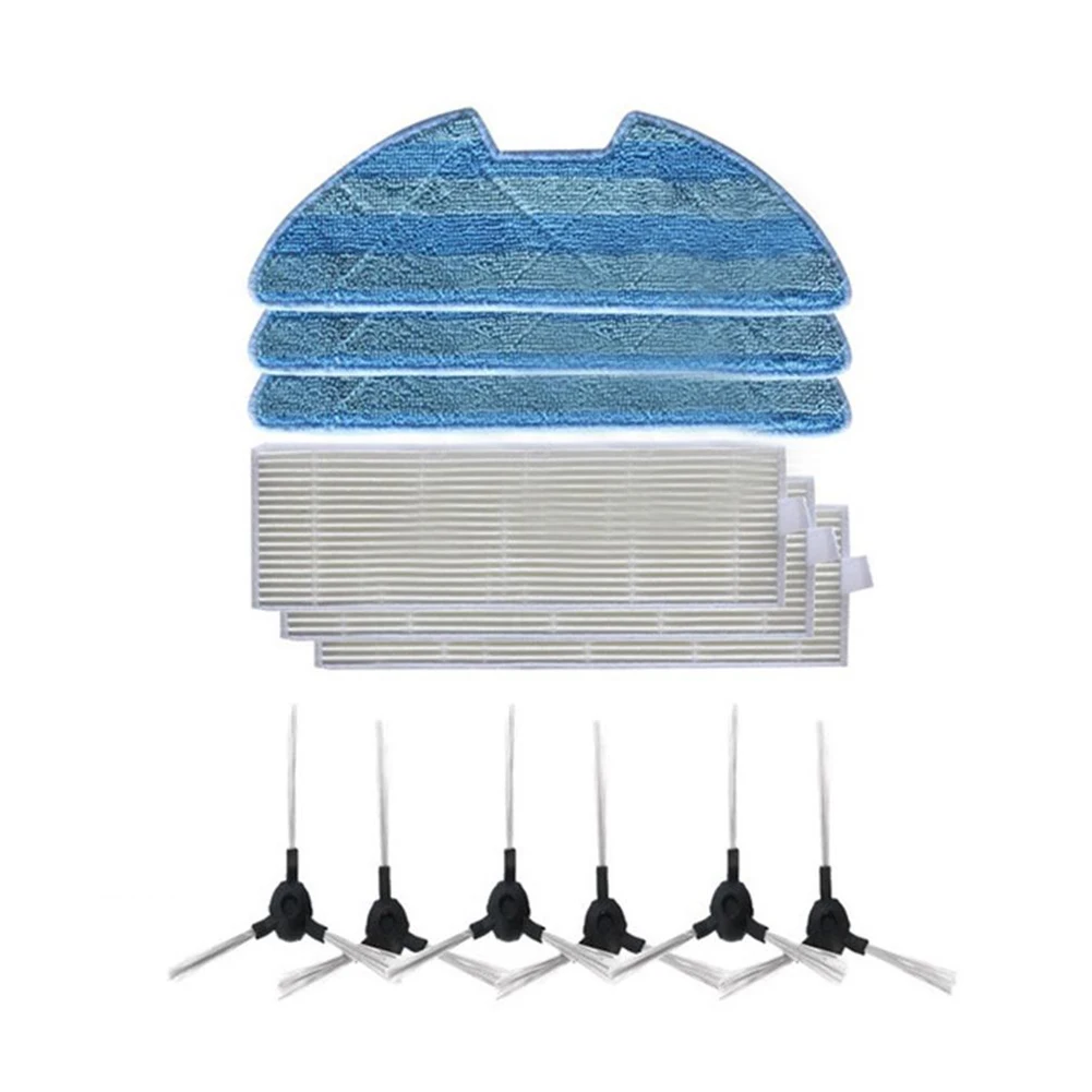 Боковая щетка фильтр набор тряпок для швабры Ppur Eziclean Connect робот-пылесос тряпка