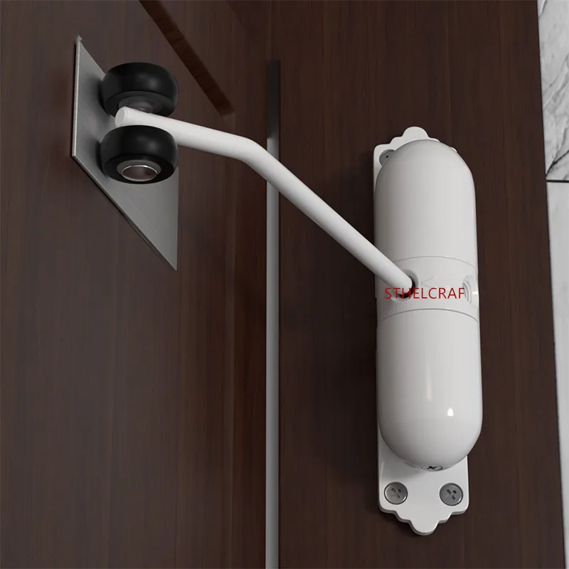 

Невидимый бесшумный дверной доводчик пружинный для дома