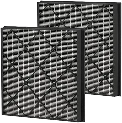

HEPA Replacement Filter Compatible with Shark 4 Fan Air Purifier HE401 HE402 HE405 HE400 Filter Replacement, HE4FKPET, 2 Pack