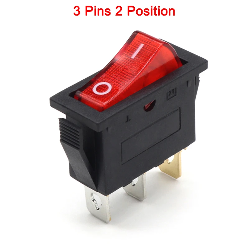 

Переключатель KCD3 PULAND 2/3-позиционный черный