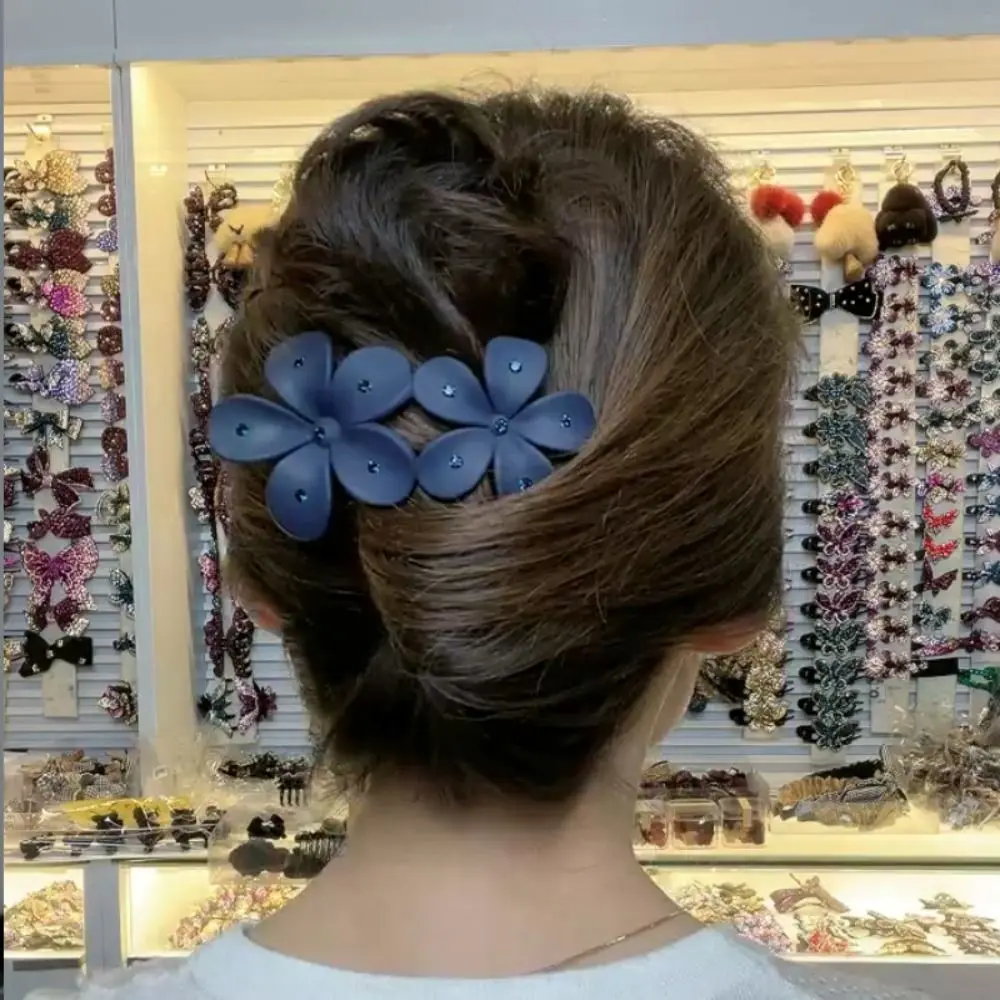 

Women Large Hair Clip Clamp Claw Flower Resin Duckbill Clip Barrette Girls Hairpin Ponytail Styling Tools Hair Accessories