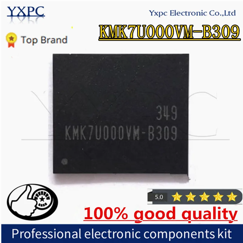 

KMK7U000VM-B309 KMK7U000VM B309 EMCP 8GB BGA162 8G Flash Memory IC Chipset with balls