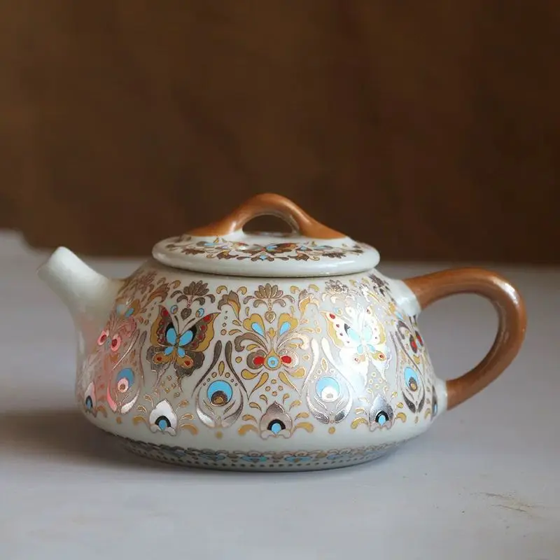 

Винтажный китайский керамический чайник PDQ