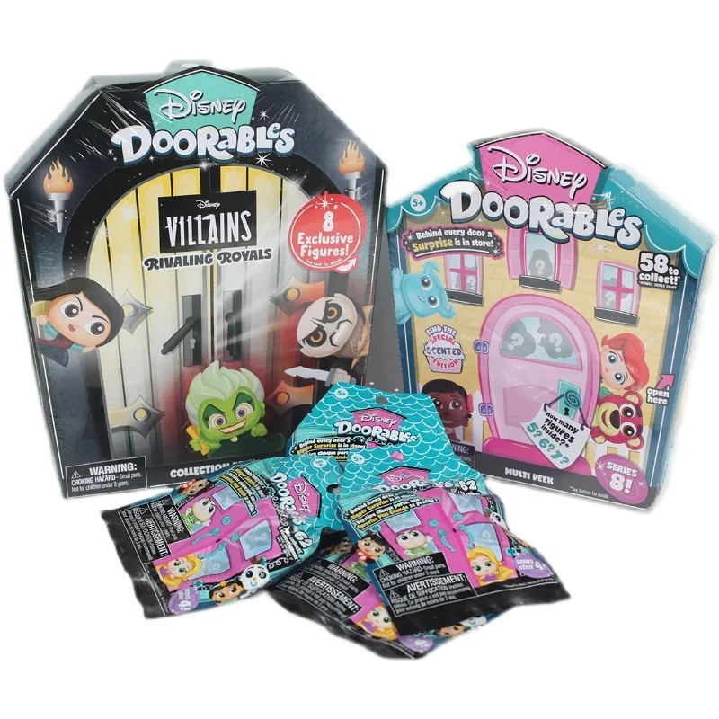

Disney Doorables Surprise and Fun Stacking Fairy Tale House Cartoon Dolls Anime Peripherals Ornaments Toy