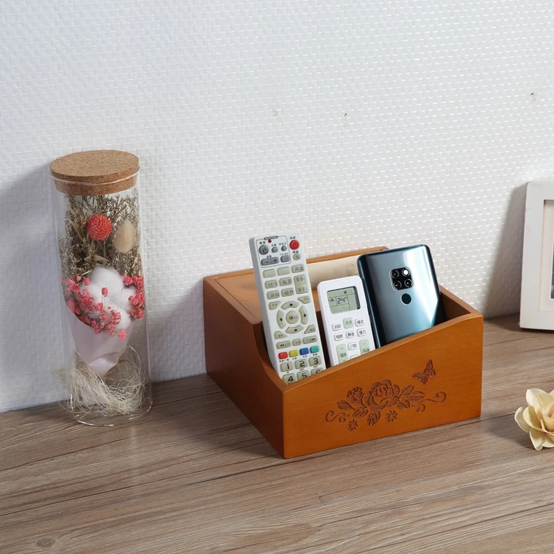 

Новый деревянный ящик для хранения салфеток, органайзер для ванной комнаты, туалетный столик, ночная подставка, настольный держатель, ручка...