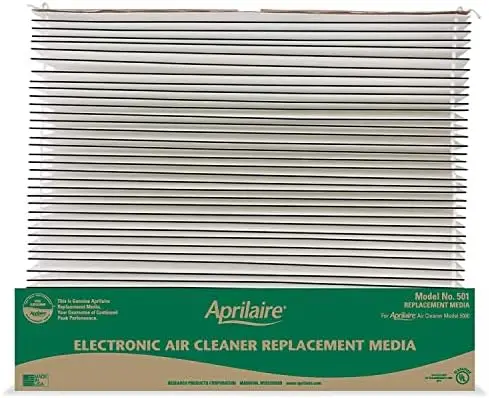 

501 Replacement Filter for AprilAire 5000 Whole-House Air Purifier - MERV 15 Equivalent, 16x25x6 Air Filter (Pack of 2)