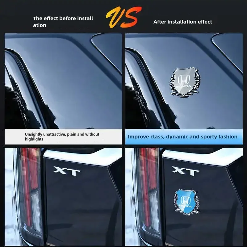 Для Honda Accord Civic CRV Fengfan Jiede Feng металлическая автомобильная наклейка Mai Sui боковой