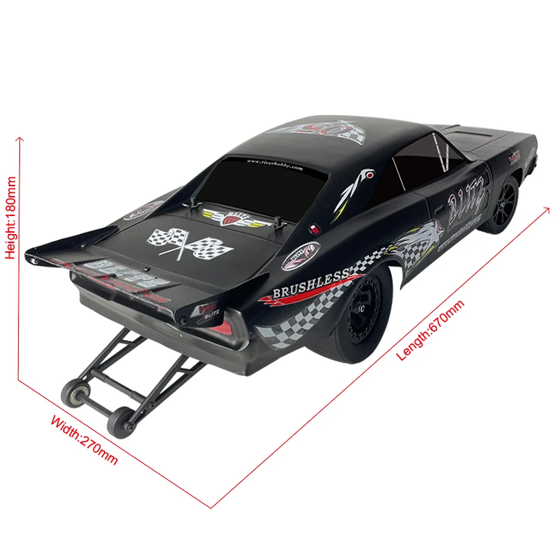 Радиоуправляемая машина 2WD Drag Racing в масштабе 110 — высокоскоростное развлечение для больших детей! Готовый к бегу, точный контроль и построение для трил. (art.: 3920cdfcd32c2) - 3920cdfcd32c2