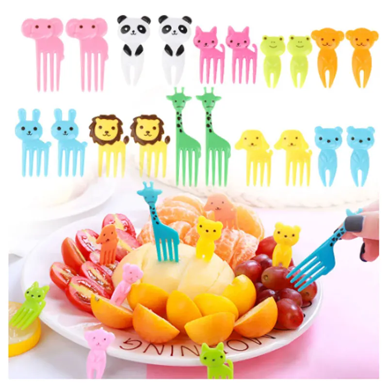 

Вилки для детей, вилки для ланча, пластиковые Стальные Вилки, десертная коробка для ланча, вилки для фруктов, детские вилки, детская коробка ...