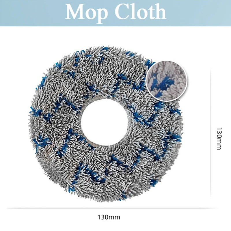 Promotion!11Pcs Replacement Parts For Ecovacs Deebot T10 TURBO Vacuum Cleaner Filter Main Side Brush Mop Cloth Household Cleanin |