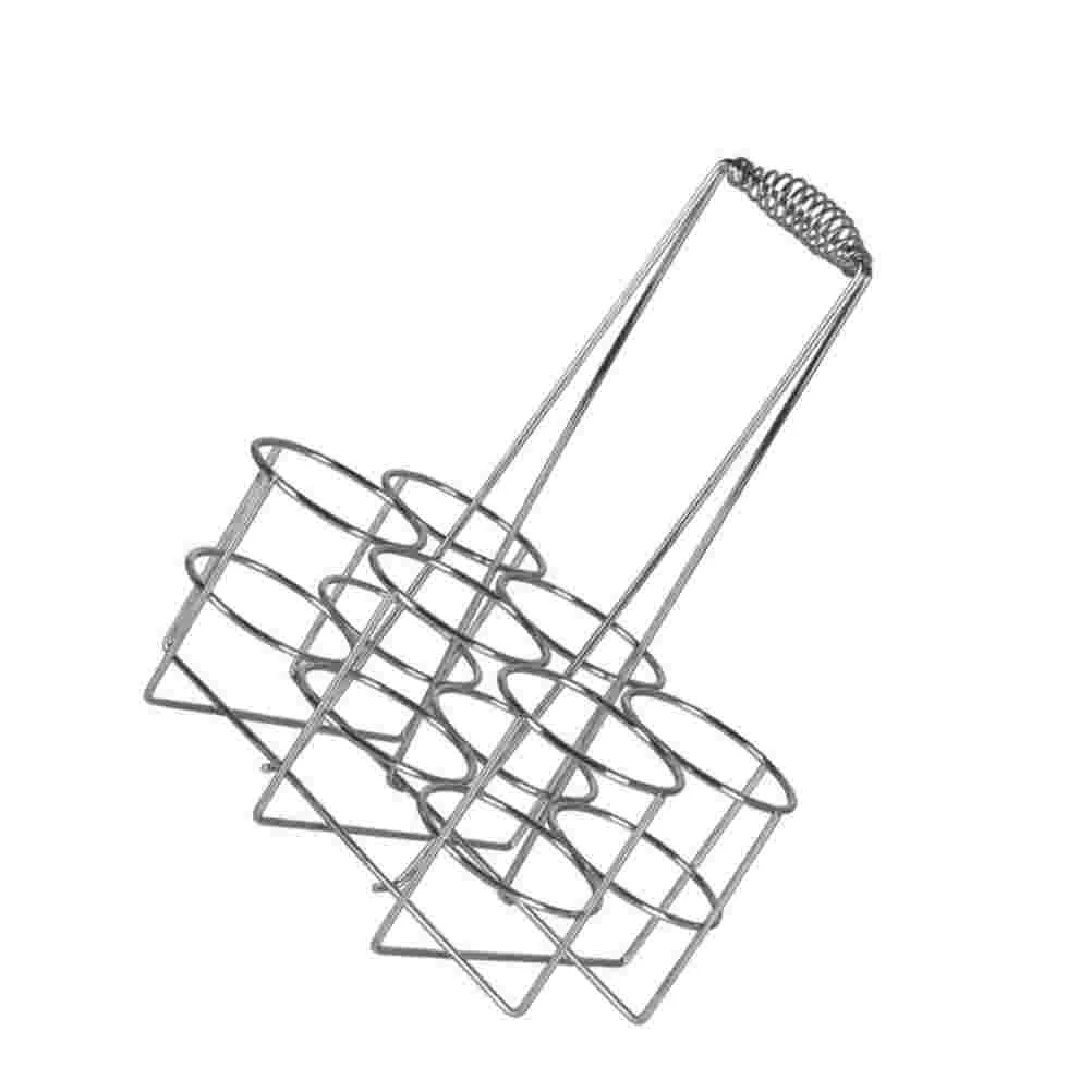 

Bottle Beerwine Carrier Holder Can Metal Beverage Rack Basket Wire Drink Storage Water Crate Organizer Sodafor Take Out Delivery