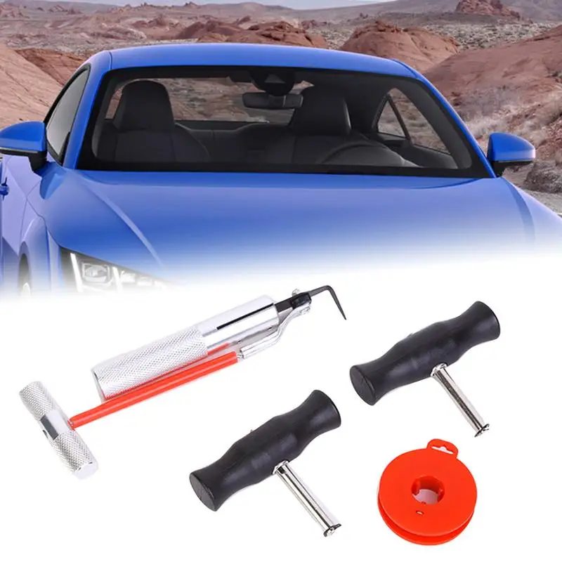 

Car Windshield Removal Kit Auto Window Glass Cutting Tool Quick Fix Glass Windshield Scratch Repair Hand Tool Car Accessories