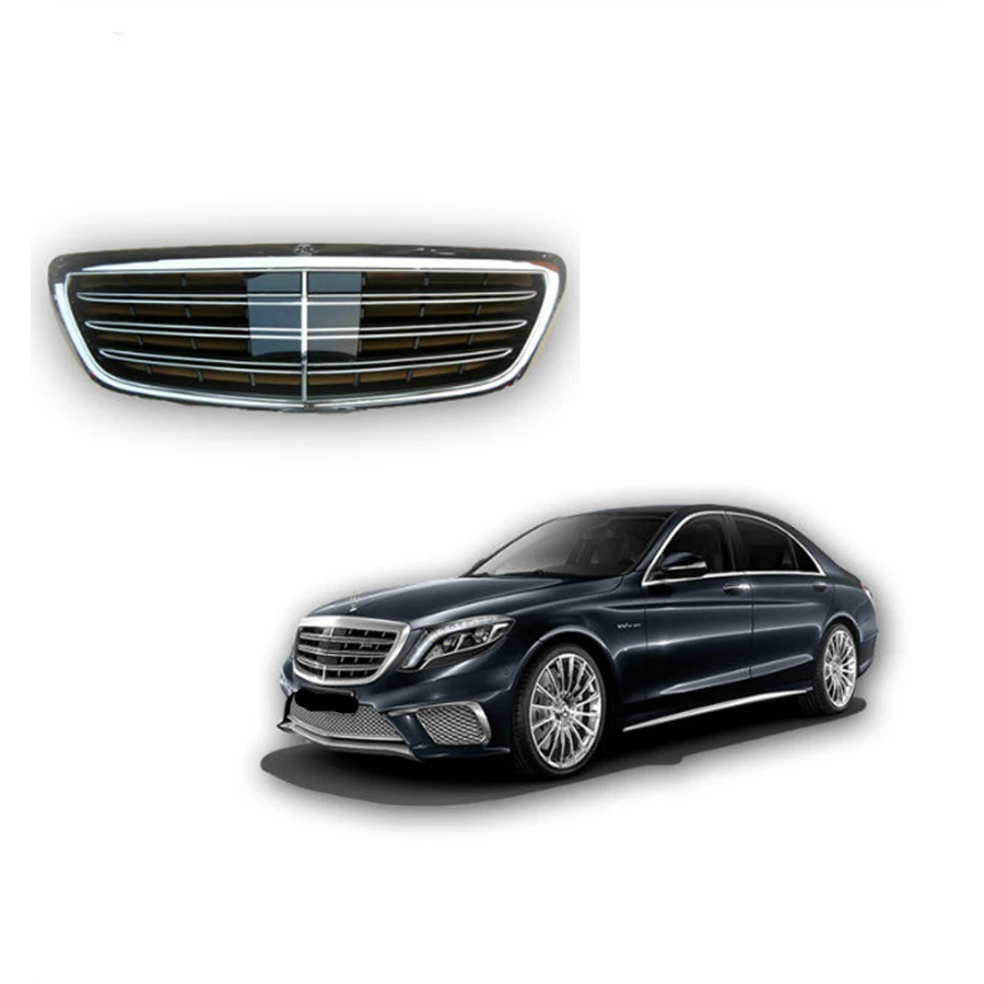 

High Quality Abs Material S Class W222 S63 S65 S500 S320 Latest Design Car Grilles Parts Front Car Grills
