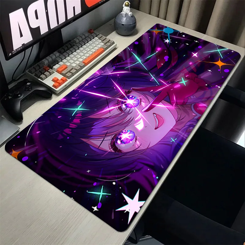 

Большой коврик для мыши Ai Hoshino, игровой коврик для мыши с аниме, аксессуары для компьютерных игр, настольные Коврики для компьютерных игр, офисные коврики для клавиатуры