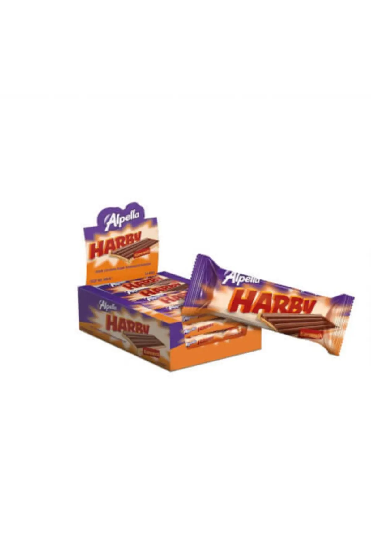 

Печенье Alpella Harby с карамельным покрытием 25 г (24 шт.)