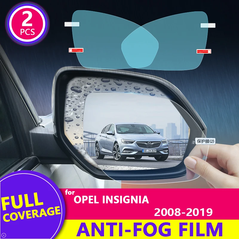 

Rain Film Full Cover Rearview Mirror Clear Anti-Fog Rainproof for Opel Insignia A/B 2008~2019 2016 2017 2018 Car Accessories
