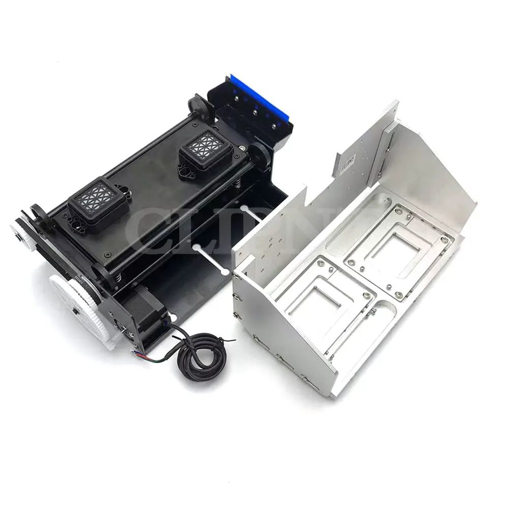 Фото 2 головки автоматическая укупорочная станция/каретка для Epson DX5/DX7 печатающая головка в сборе, чернильный стак с укупором и рамкой головки №2