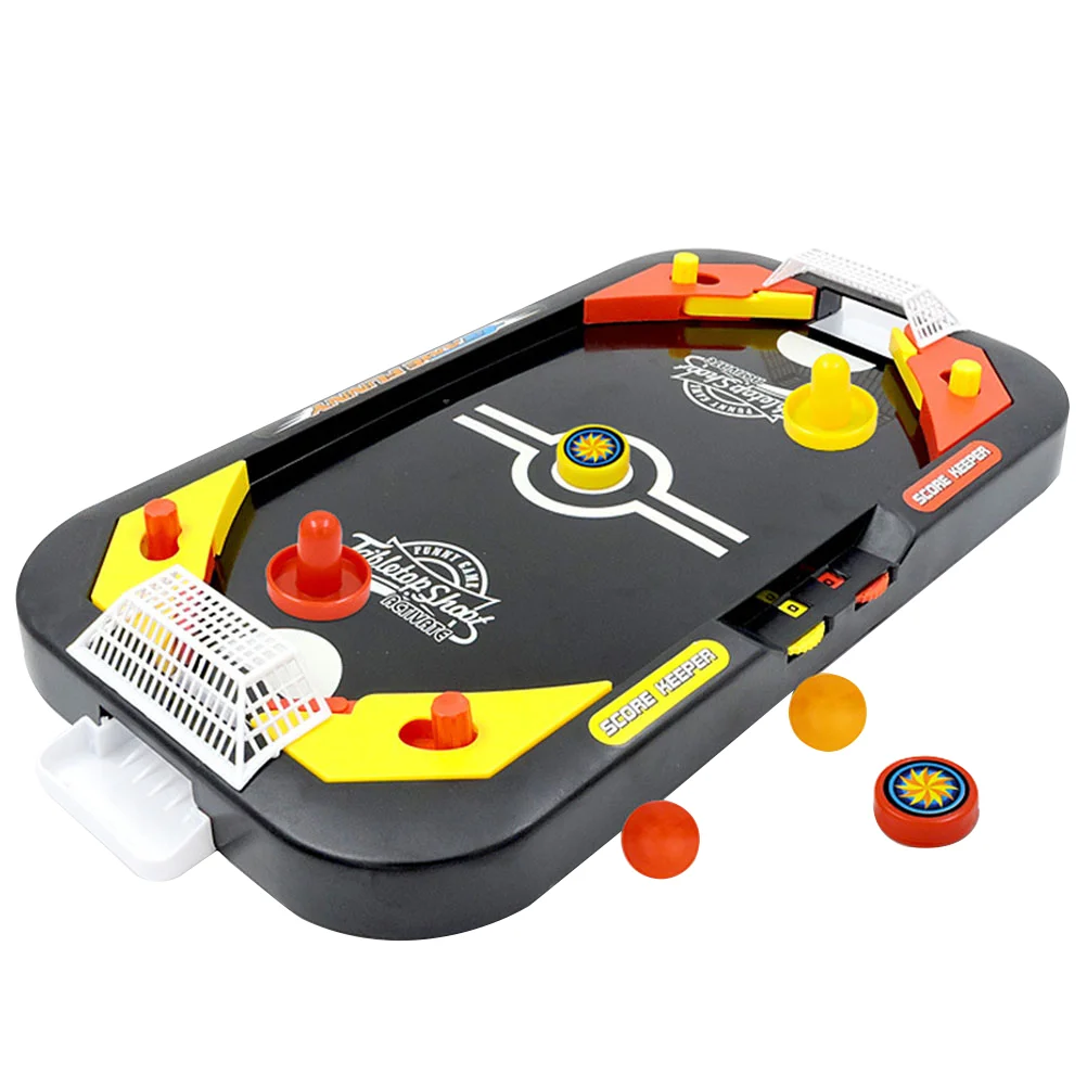 

1Pc Table Ice Hockey 2 Players Game Mini Table Game 2-Player Ice Hockey Game Ice Hockey