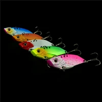marinero metal vib lures vivid vibrations spoon lure 5cm 10g 3d eyes fishing bait bass artificial hard bait cicada lure