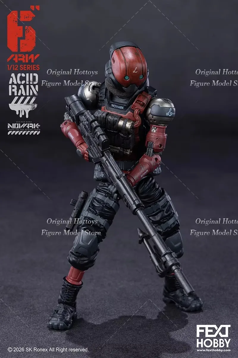 Фото Фигурки-модели Acid Rain War 1/12 Scale Soldier FXH-AR-005 Valerius FXH-AR-006 Nvk Escort-L, полный комплект, 6 дюймов, подарки №2