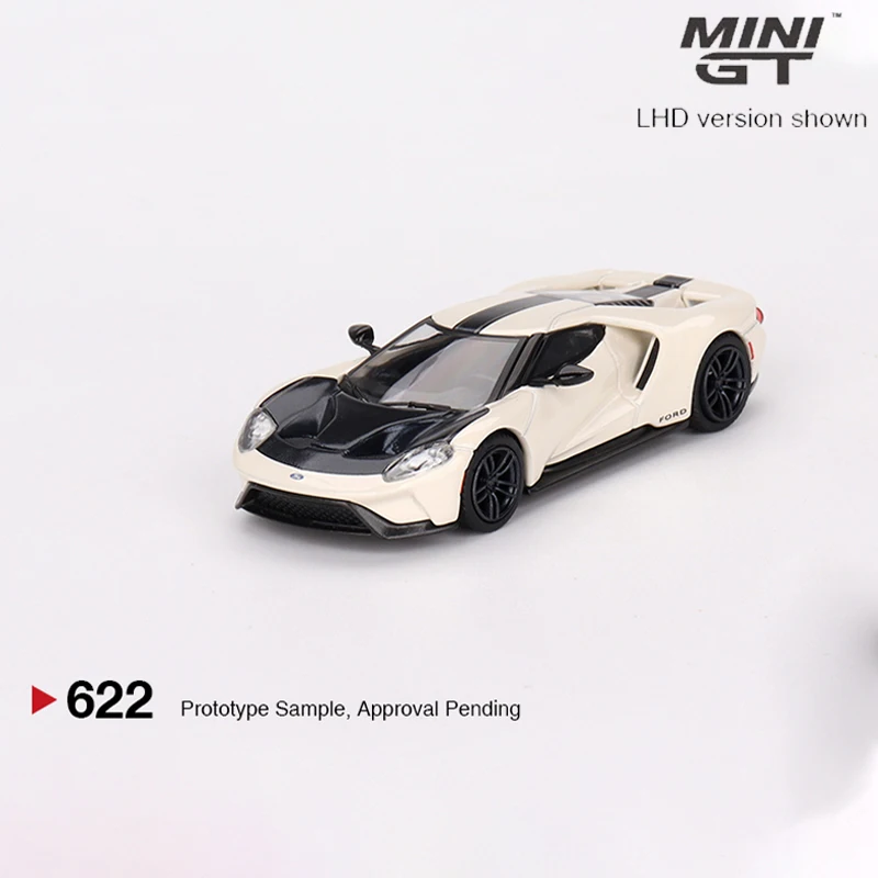 Mini Gt 1:64 Ford GT64 Прототип Heritage Edition Mgt00622-Ch Литая под давлением автомобильная