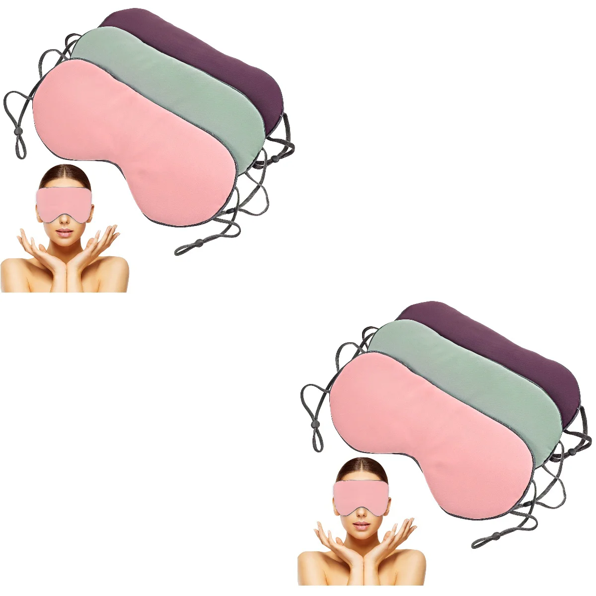 

6 Eye Sleeping Eye Elastic Eye Cover Eye Eye Covers Elastic Eye Eye Cover