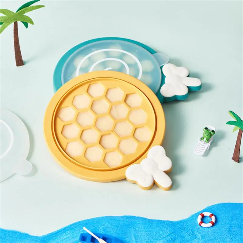 

Kitchen Essentials Small Ice Lattice DIY Juice Popsicle Non-toxic Ice Ball Maker Mold Honeycomb Summer Homemade Ice Cubes Maker