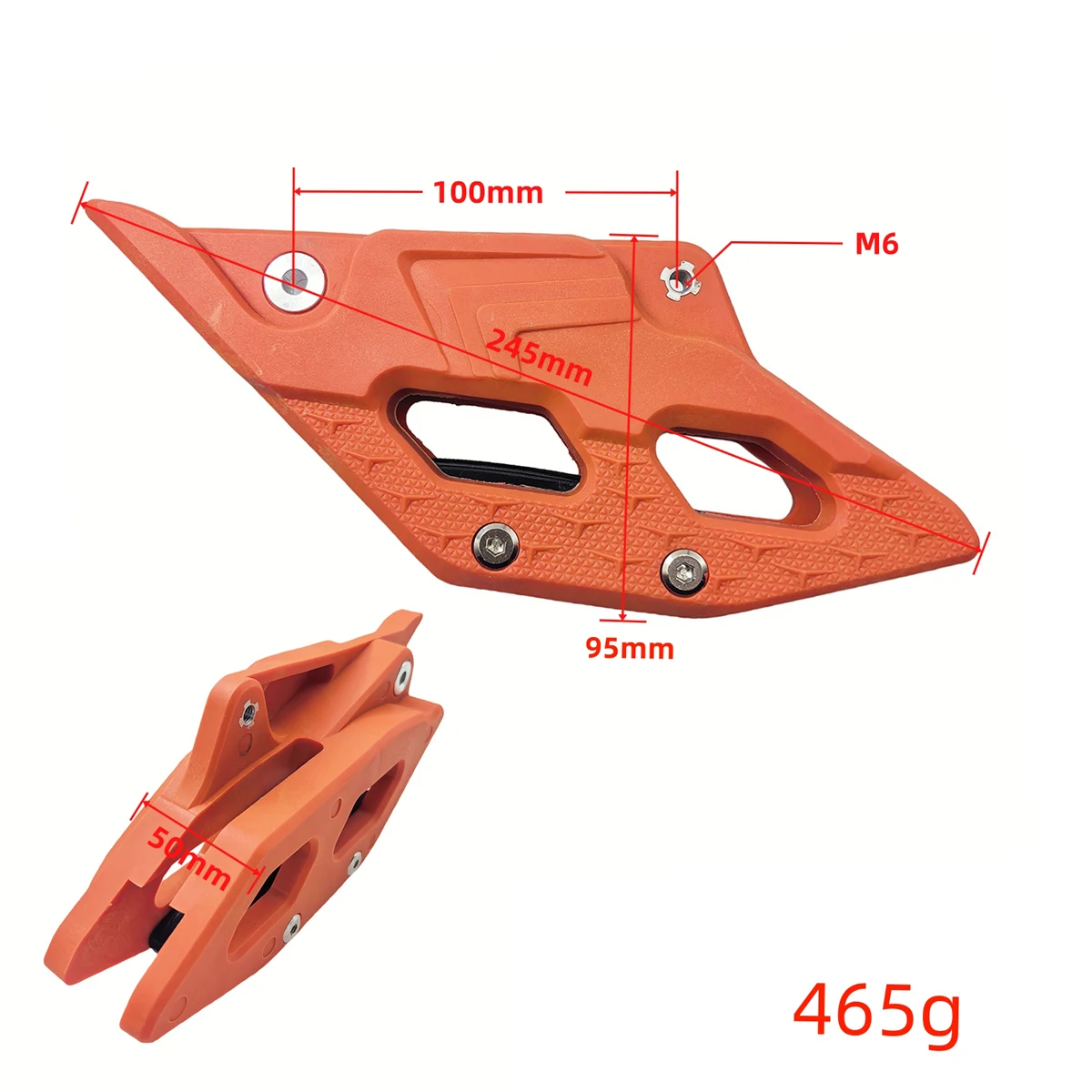 Фото Защита цепи для мотоциклов KTM SX SXF XC XCW XCF EXCF XCFW 125-500 2023-2025 и HUSQVARNA TC TE TX FC FE FX №2