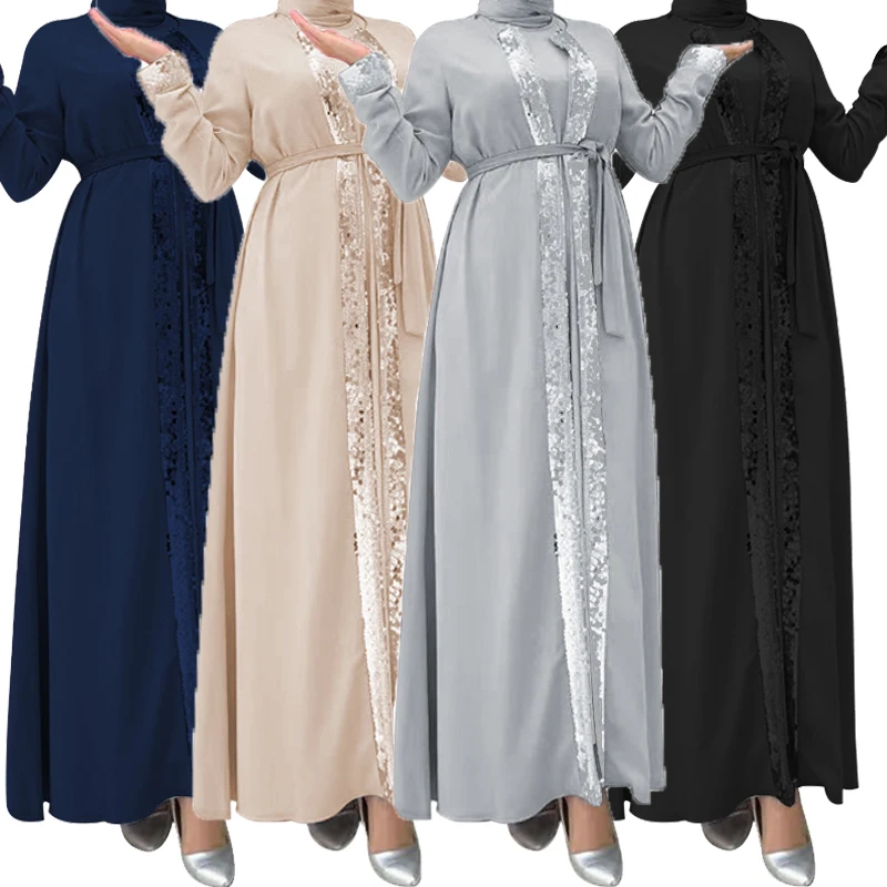 

2 шт./комплект, женское кимоно с блестками