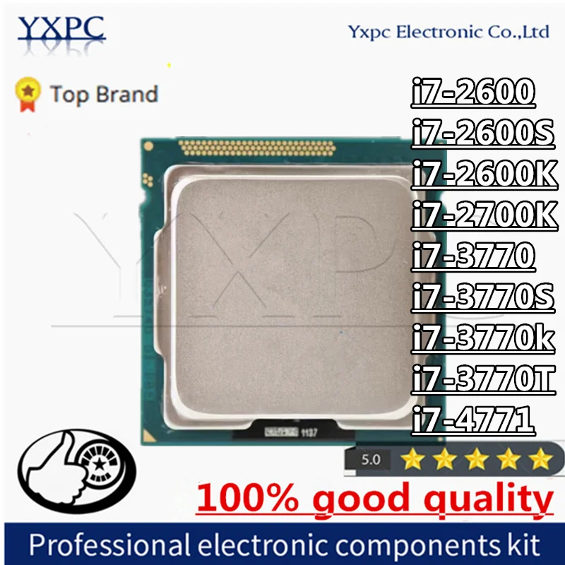 I7-2600 i7-2600S i7-2600K i7-2700K i7-3770 i7-3770S i7-3770k i7-3770T i7-4771 четырехъядерный процессор