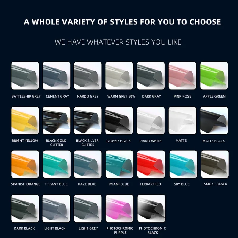 Ультра красочная матовая автомобильная пленка виниловая самоклеящаяся меняющая