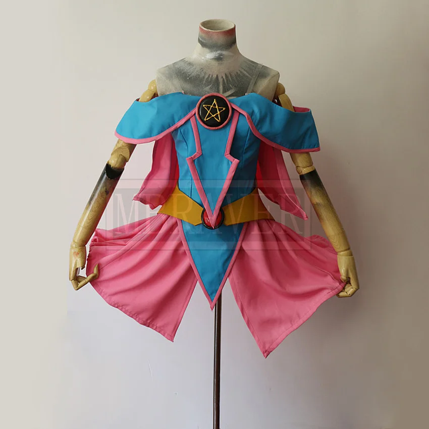 Yu-Gi-Oh! Dark Magician Girl Cosplay Costume Halloween Party Christmas Uniform Custom Made Any Size