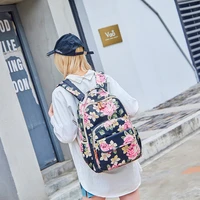 women school backpacks usb charging waterproof travel bagpack school bags for teenagers girls fashion print 14 laptop backpack