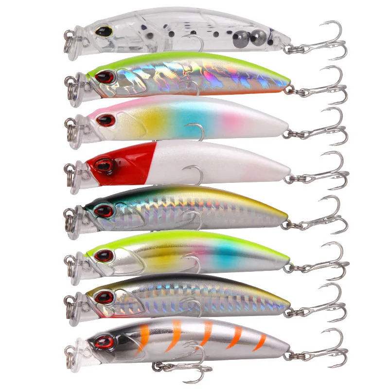 8 см мини воблеры в виде гольяна плавающие рыболовные приманки гольян кренкбейт