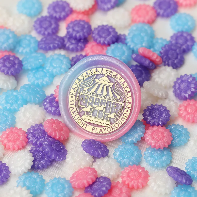 

100 шт., восковые бусины для печати на открытках и конвертах