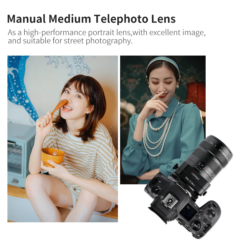 JYYXF AstrHori 85 мм F2.8 макро объектив для E/RF/X/Z/L