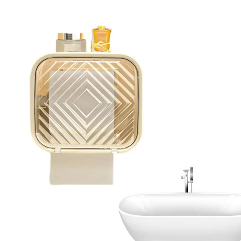 

Wall-mounted Tissue Box For Bathroom Modern Wall Mounted Tissue Box Holder Wall Mounted Napkin Dispenser Holder For Bedroom