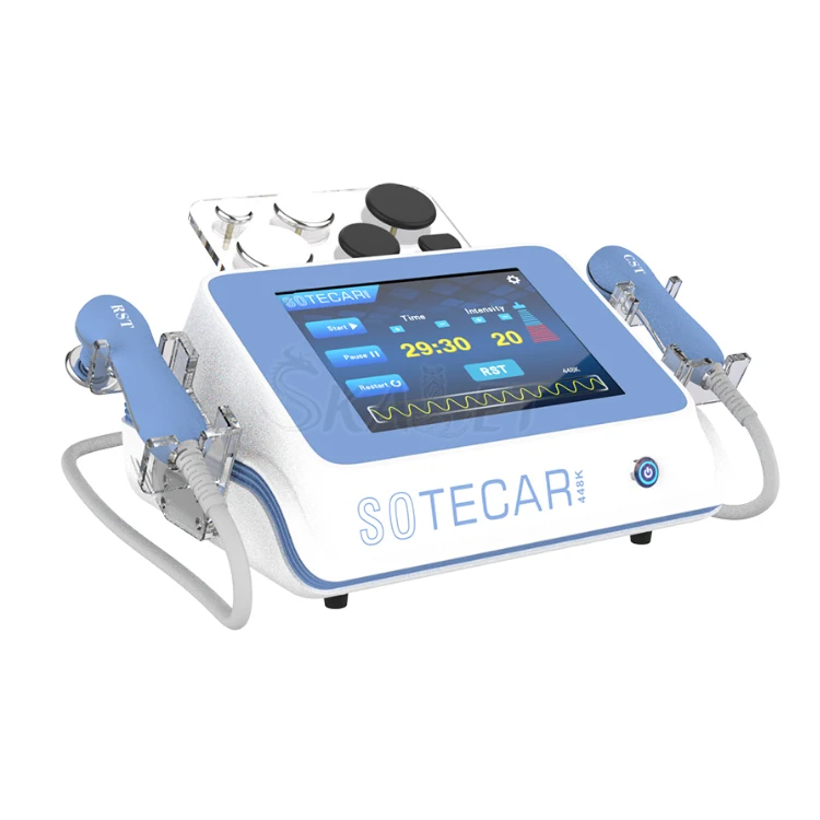 

Effective RF Tecar Therapy Deep Heating Remove Fat Reduce Pain CET RET Diathermy Anti Cellulite Weight Loss Slimming Equipment