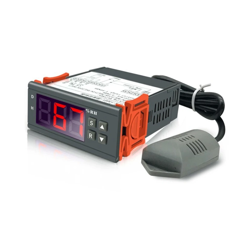 

ZFX-13001 контроллер влажности контроллер гигрометра 1%-99% RH 220V 10A Hygrostat Humidistat PU функция защиты от задержки
