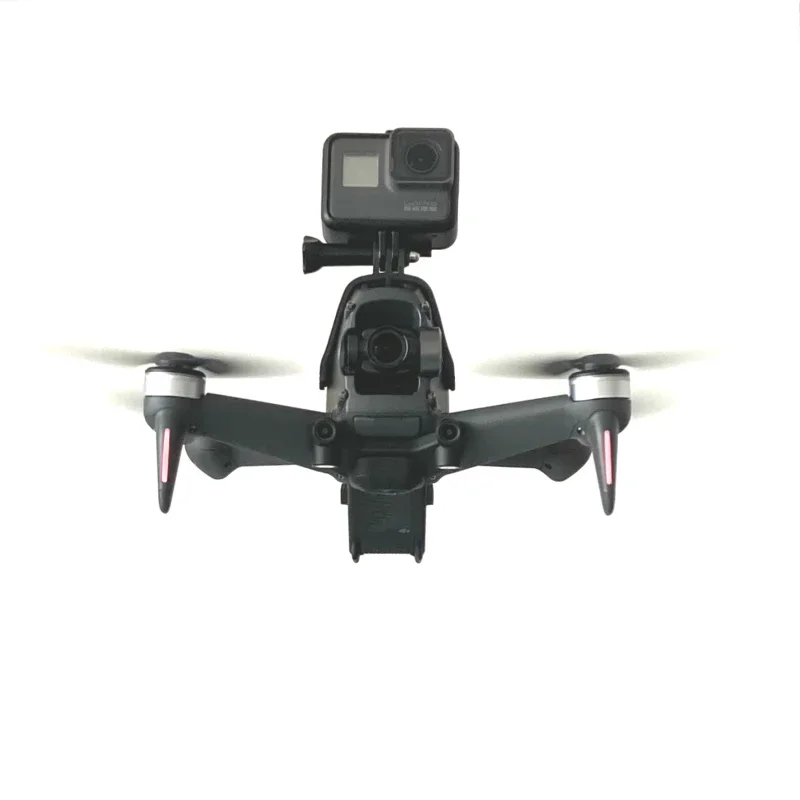 Фото Крепления для камеры Gopro Hero/DJI Action/DJI NANO/Insta360, фиксированный кронштейн для верхней съемки полета, аксессуары для дронов DJI PFV №1